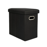 NNETM Folding Storage Stool Space-Saving Organizer