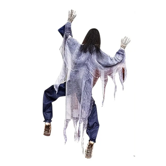 NNETM Skeleton Mannequin Halloween Wall Climbing Decoration