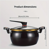 NNETM Chubby Soup Pot Non-Stick for All Stoves