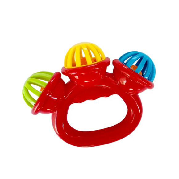 NNEOBA Baby Hand Rattle Ball Toys for Newborns (4PCS)