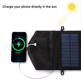 NNEOBA Foldable Solar Panel Charger with 20W/h Portable USB