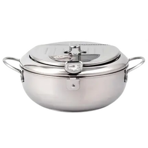 NNETM Tempura Fryer Pan with Thermometer