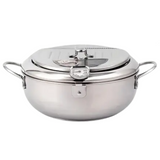 NNETM Tempura Fryer Pan with Thermometer
