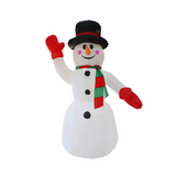 NNEOBA Inflatable LED Snowman for Christmas