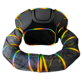 NNETM Tunnel Tent Playpen for Cats & Small Pets