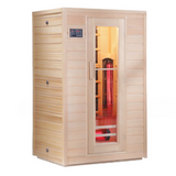 NNETB Infrared Double Light Sauna Room with Tourmaline