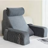 NNETM Ergonomic Reading & Back Support Pillow with Armrests