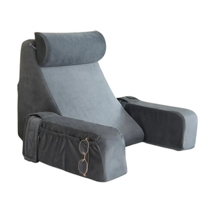 NNETM Ergonomic Reading & Back Support Pillow with Armrests