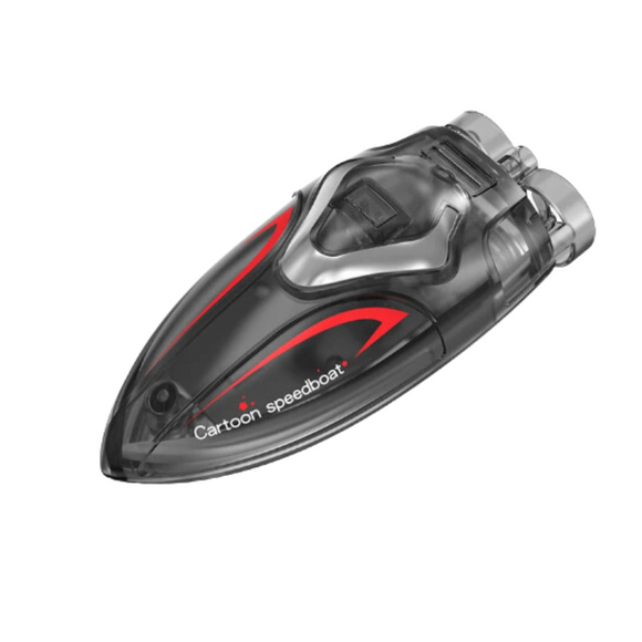 NNEOBA Mini RC Speedboat LED Remote Control Boat for Pool Fun
