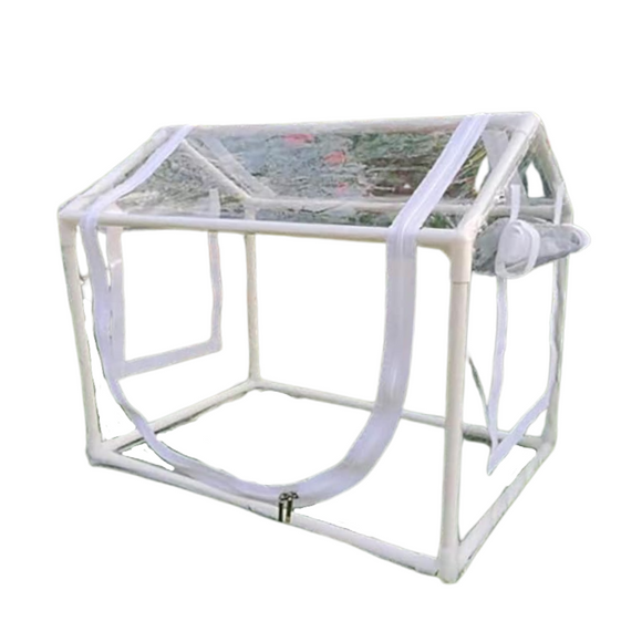 NNETM Haven Ventilated Outdoor Indoor Cat House