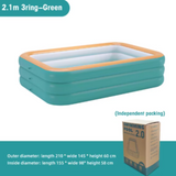 NNETM Family Fun Inflatable Swimming Pool (210 cm)