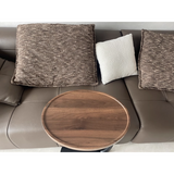 NNETB Minimalist Metal C-Shaped Sofa Side Table