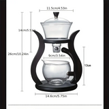 NNETM Lazy Kung Fu Glass Teapot Set with Infuser