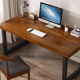 NNETB Solid Wood Computer Desk Study Table