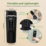 NNETM Portable Electric Car Stainless Steel Kettle