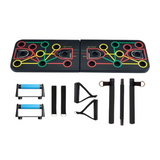 NNETM Push-Up Board Set with Resistance Bands