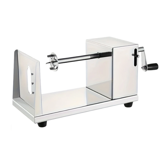 NNETM Potato Tower Slicer with Manual Stainless Steel