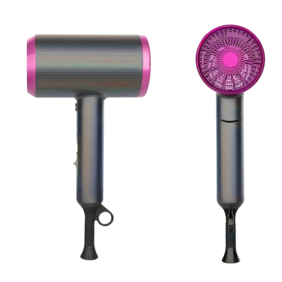 NNETM Hair Dryer with High Power Foldable Travel (1800W)