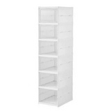 NNETM Foldable Shoe Organizer Box