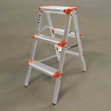 NNETM Aluminum Folding Step Stool Heavy Duty (3-Step)