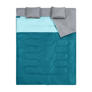 NNETM Double Sleeping Bag with Pillow (XL Queen)