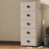 NNETB Thickened 5-Drawer Storage Cabinet for Bedroom & Living Room
