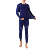 NNETM Men's Fleece Thermal Underwear Set Winter Base Layer