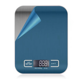 NNEOBA Digital Kitchen Scale 5kg/10kg Food Multi-Function 304 Stainless Steel Balance LCD Display Measuring Grams Ounces Cooking Baking