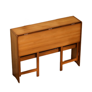 NNEOBA Folding Tawny Computer Table Desk - Multipurpose Bedside Workstation (103cm)