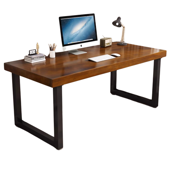 NNETB Solid Wood Computer Desk Study Table