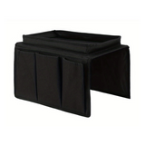 NNETM Sofa Armrest Organizer with Tray & Storage Pockets