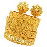 NNEOBA Women Charm Bracelet Bangle Gold Jewelry