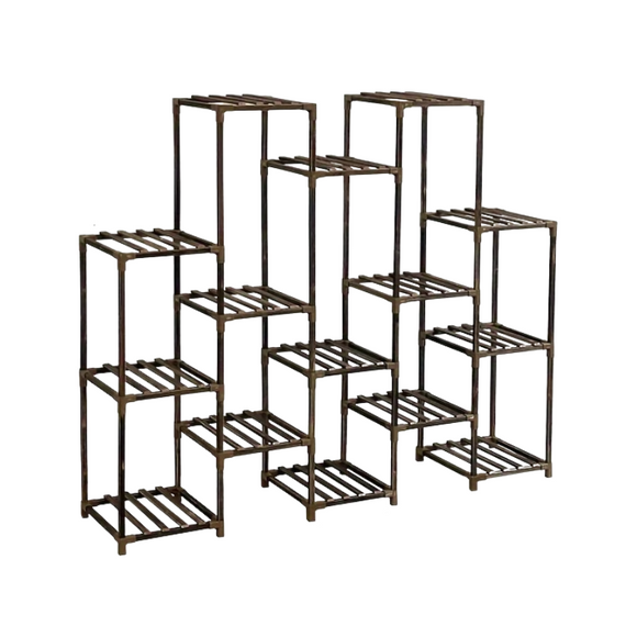 NNETM 15-Tier Plant Stand Indoor Outdoor Rack