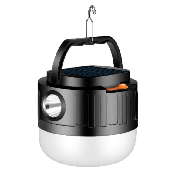 NNETM Solar Rechargeable Camping Light Outdoor LED Lamp