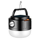 NNETM Solar Rechargeable Camping Light Outdoor LED Lamp