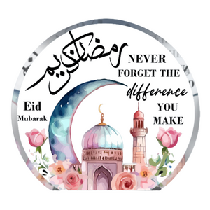 NNETM Eid Celebration Acrylic Decor Star & Moon Design