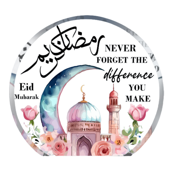 NNETM Eid Celebration Acrylic Decor Star & Moon Design