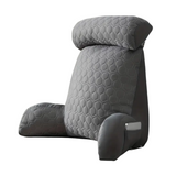 NNETM Cool Latex Reading Pillow with Armrests & Pockets