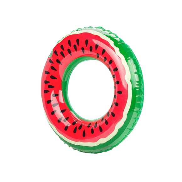 NNEOBA Watermelon Swimming Ring Inflatable Pool Float