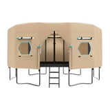 NNETM Trampoline Tent Round with UV Protection