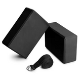 NNEOBA Yoga Block and Strap Set for Stretching