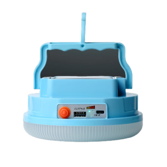NNETM Solar LED Camping Light with Magnetic Base