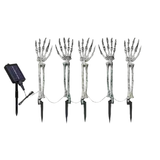 NNETM Solar Halloween Ghost Hand Lights Outdoor (5pcs)