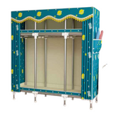 NNETB Cloth Wardrobe with Thick Steel Frame