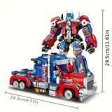 NNETM 2-in-1 Transforming Car Building Toys for Teens