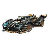 NNETM Building Block Car with Golden Bull Toy Set