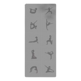 NNEOBA Foldable Non-Slip Yoga Workout Mat