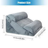 NNETM Wedge Pillow Set for Sleep Support (4pcs)
