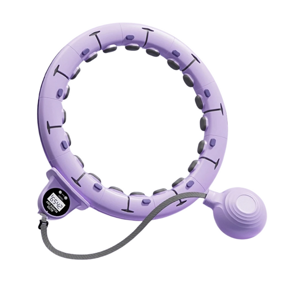 NNEOBA Weighted Fitness Hoop with Counter
