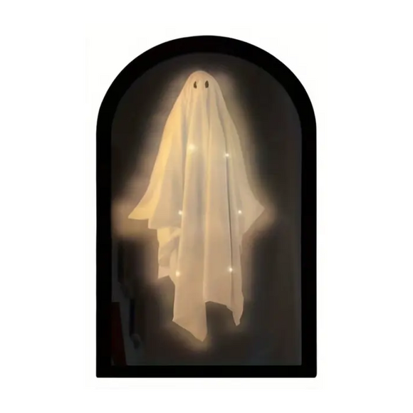 NNETM Spooky Mirror with Holographic Ghost Effect